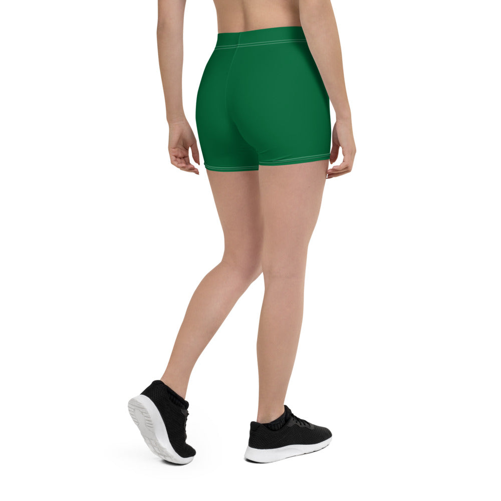 "CALC" Biker Shorts Grass