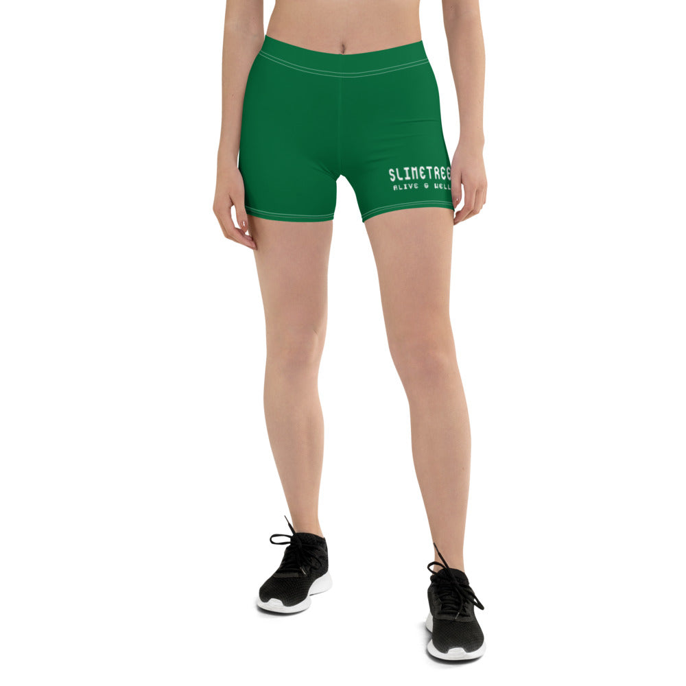 "CALC" Biker Shorts Grass