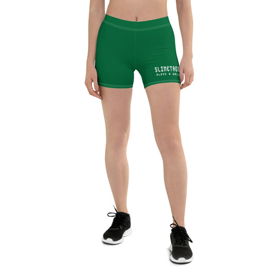 "CALC" Biker Shorts Grass