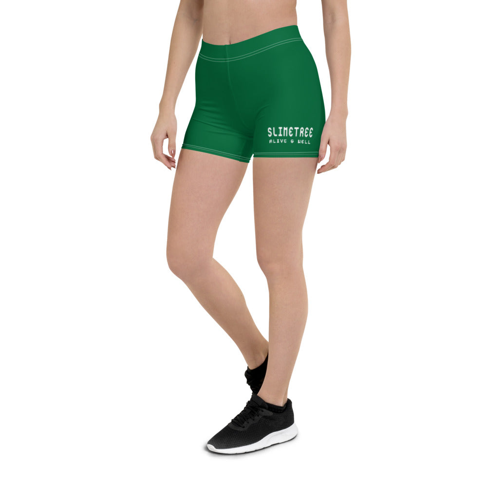 "CALC" Biker Shorts Grass