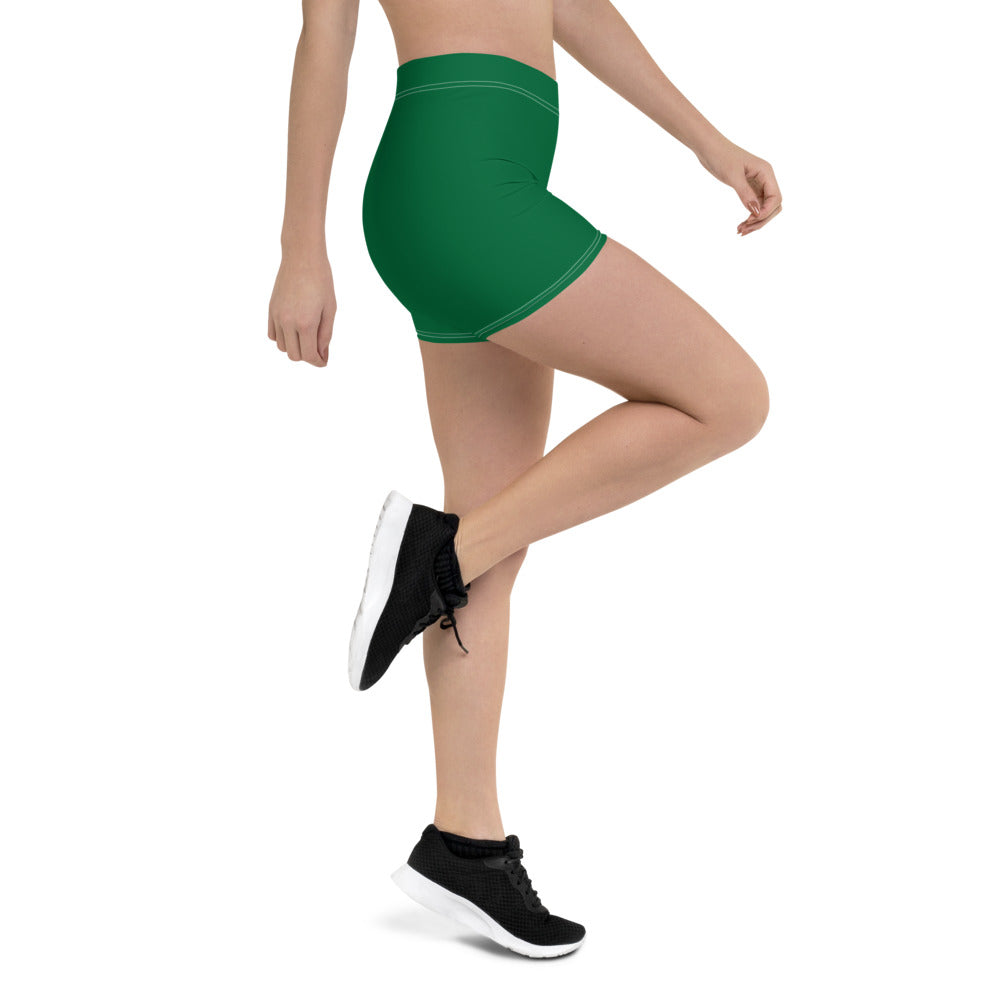 "CALC" Biker Shorts Grass