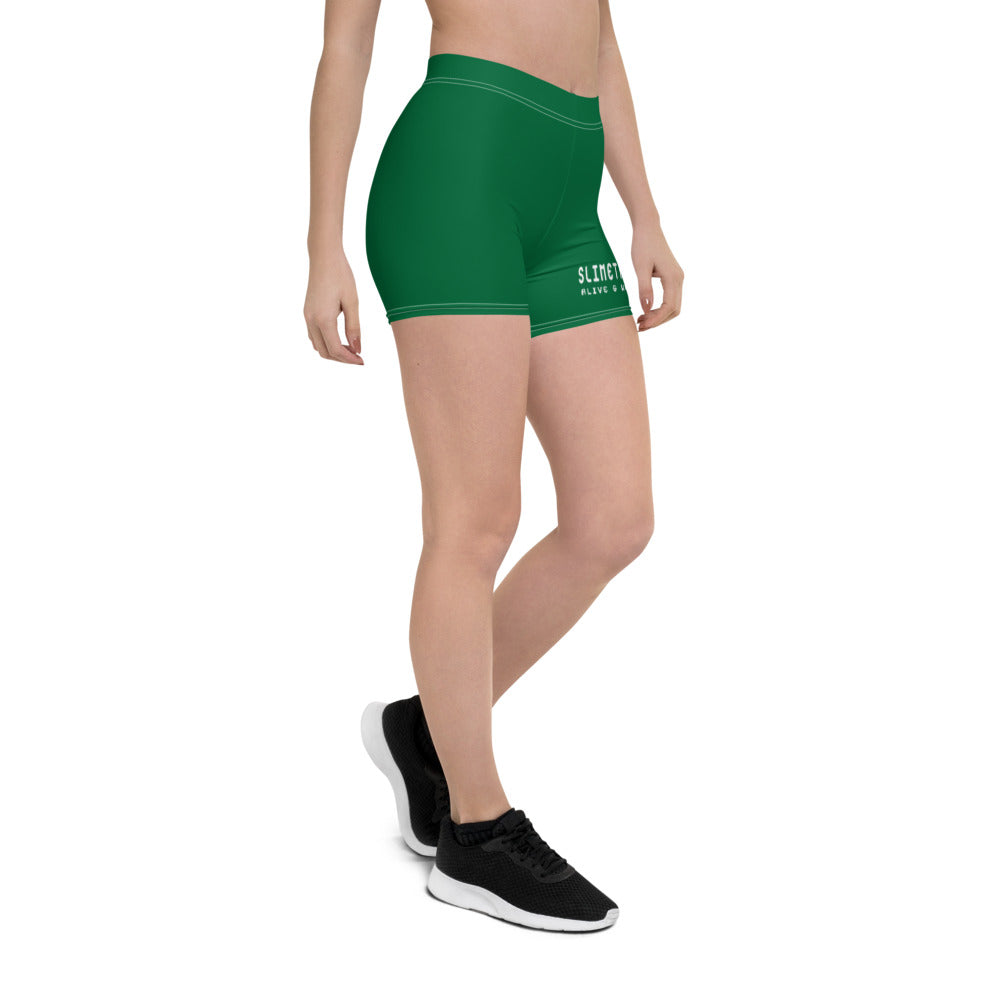 "CALC" Biker Shorts Grass