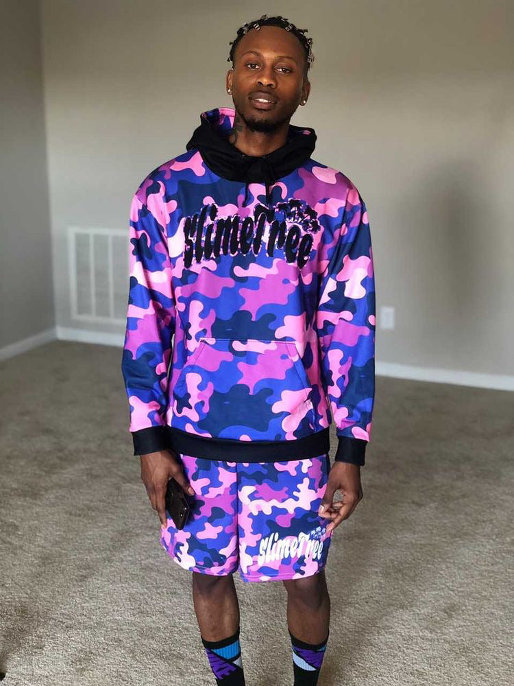 P & P Camo All-Over Mens Shorts