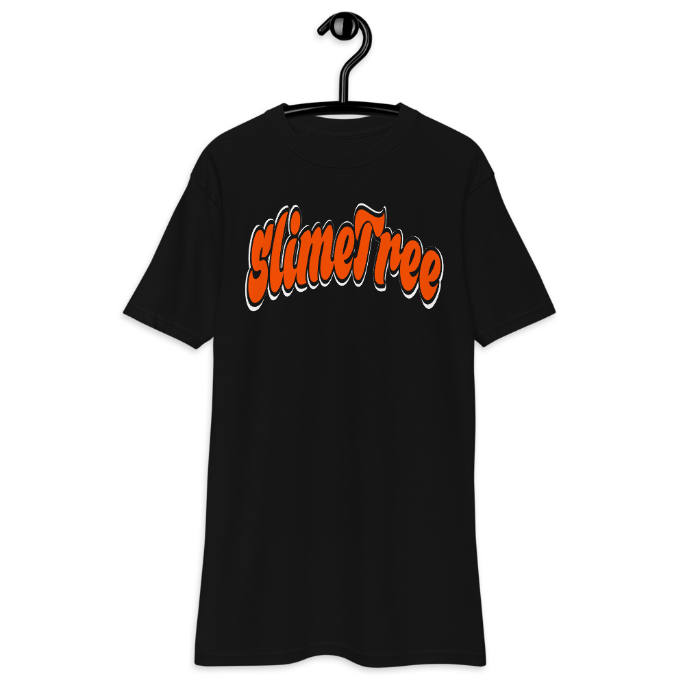 Orange “Curve” Men’s premium heavyweight tee
