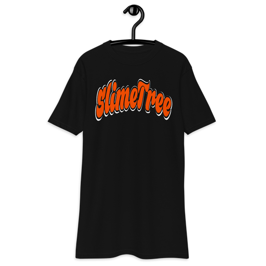 Orange “Curve” Men’s premium heavyweight tee