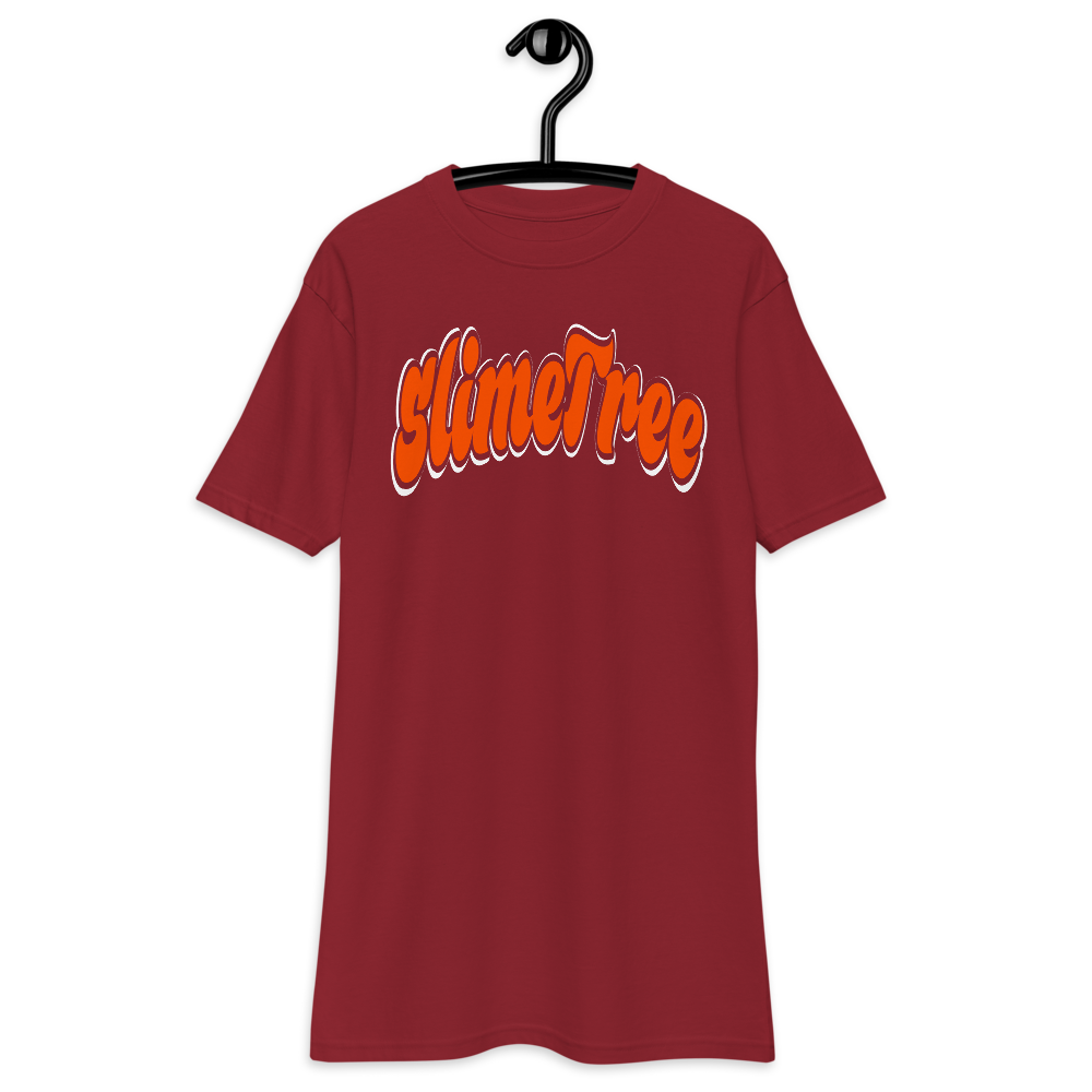 Orange “Curve” Men’s premium heavyweight tee
