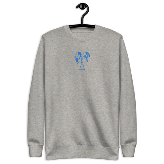 Big Face Classic ‘aqua’ Unisex Fleece Pullover