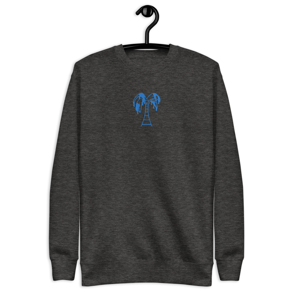 Big Face Classic ‘aqua’ Unisex Fleece Pullover