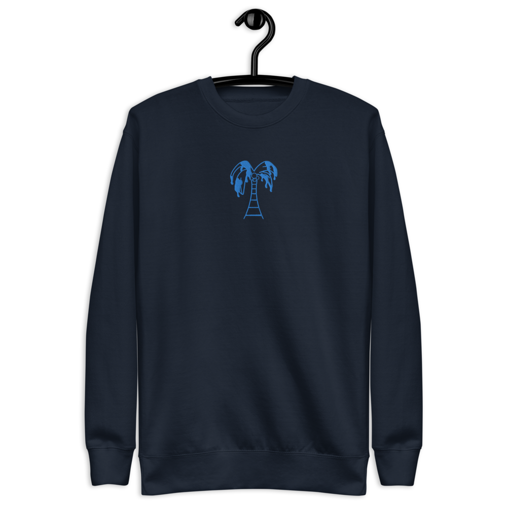 Big Face Classic ‘aqua’ Unisex Fleece Pullover