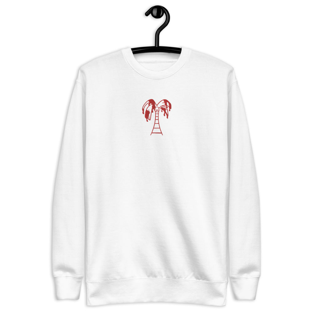 Classic Big Face ST ‘RED’ Unisex Fleece Pullover