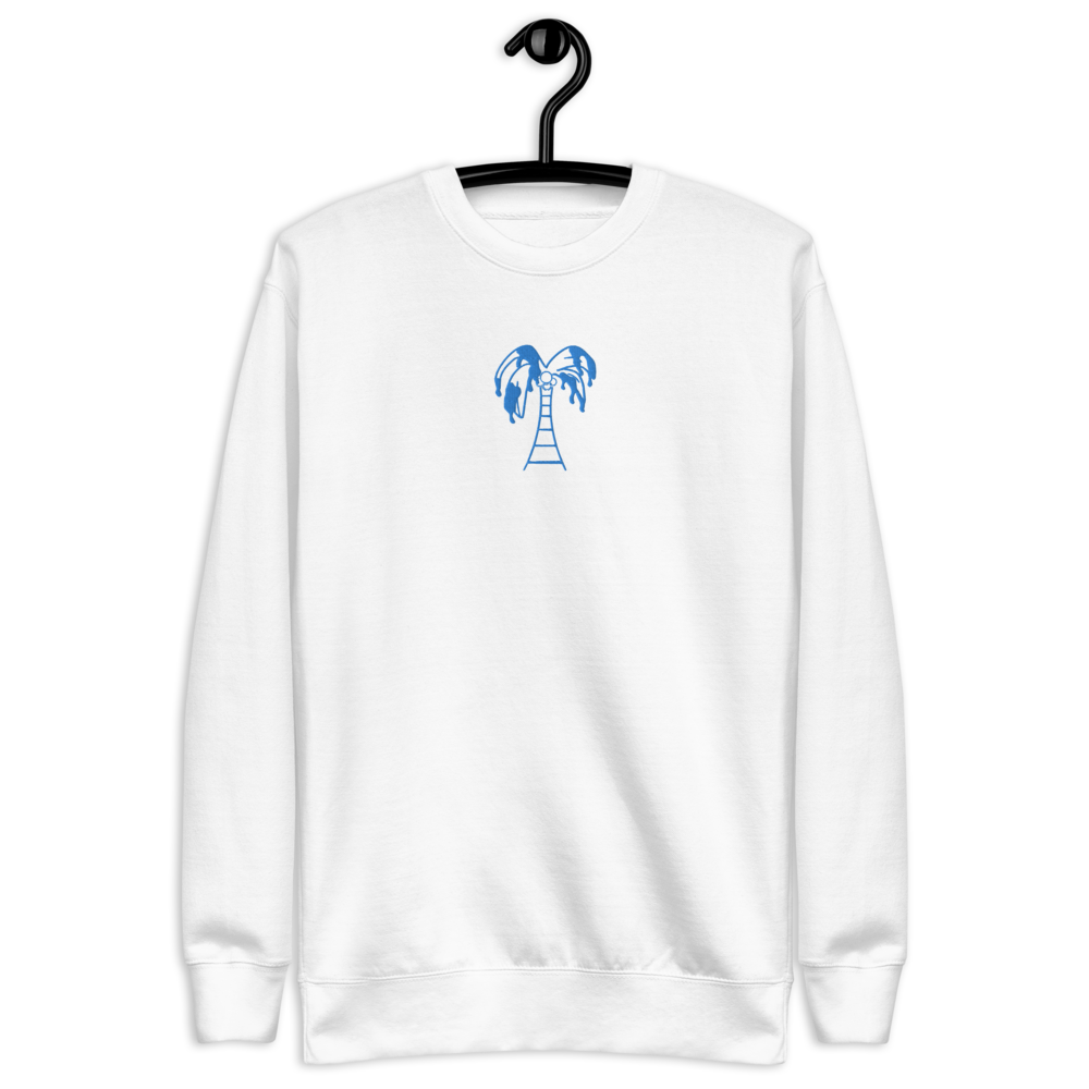 Big Face Classic ‘aqua’ Unisex Fleece Pullover