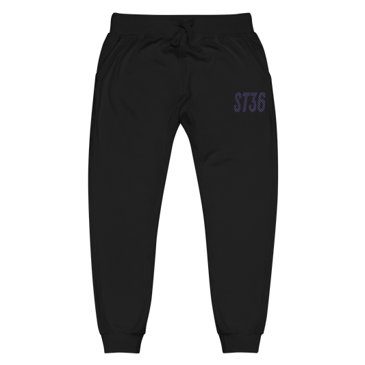 Grape Racer EMB Unisex fleece sweatpants