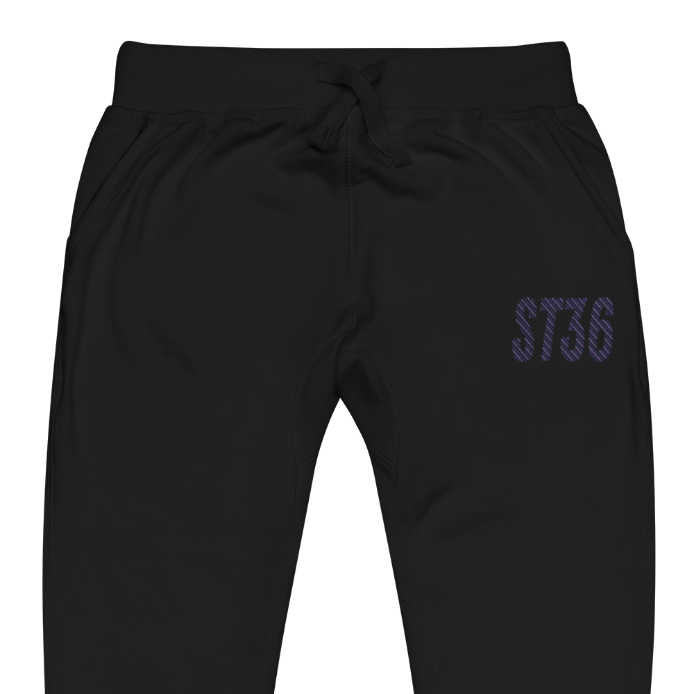 Grape Racer EMB Unisex fleece sweatpants