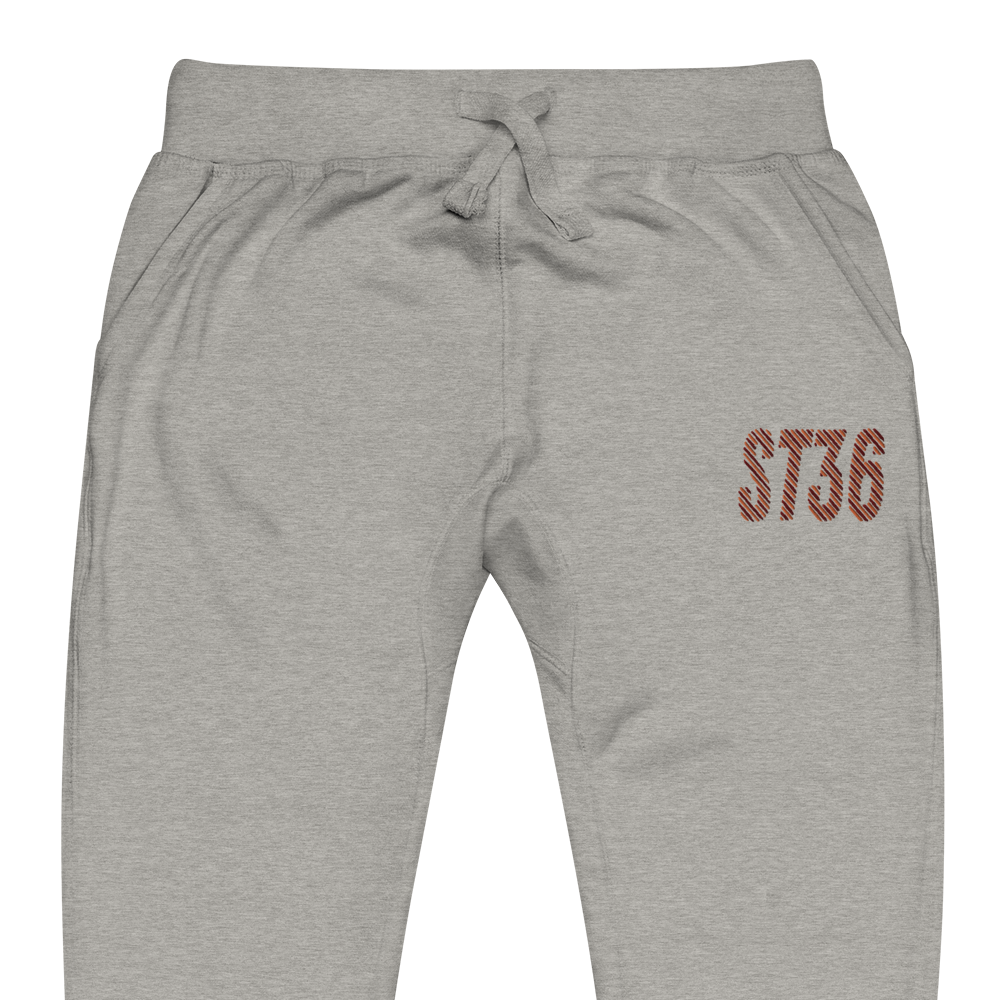 Maroon Racer EMB Unisex fleece sweatpants