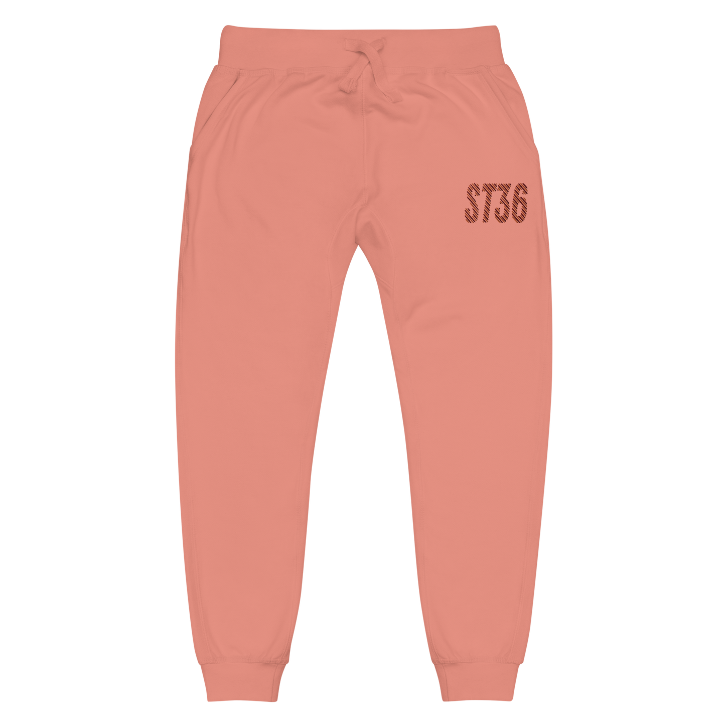 Maroon Racer EMB Unisex fleece sweatpants
