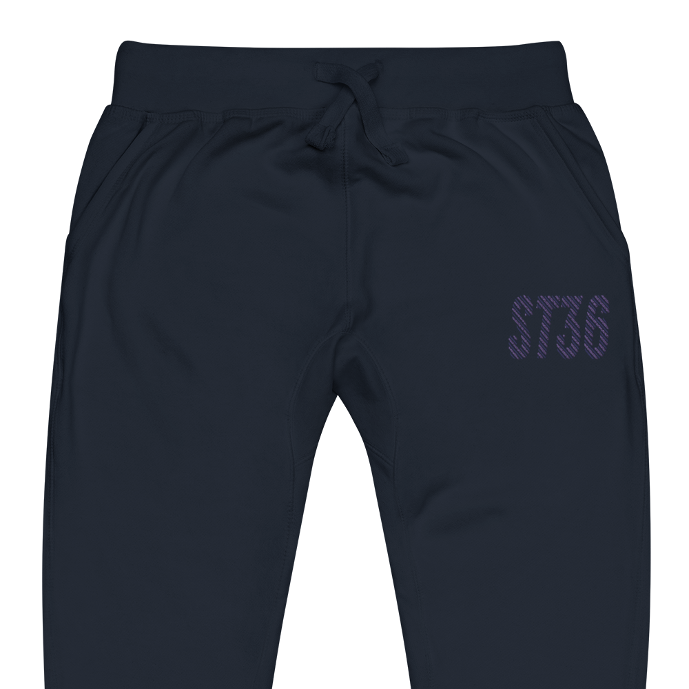 Grape Racer EMB Unisex fleece sweatpants