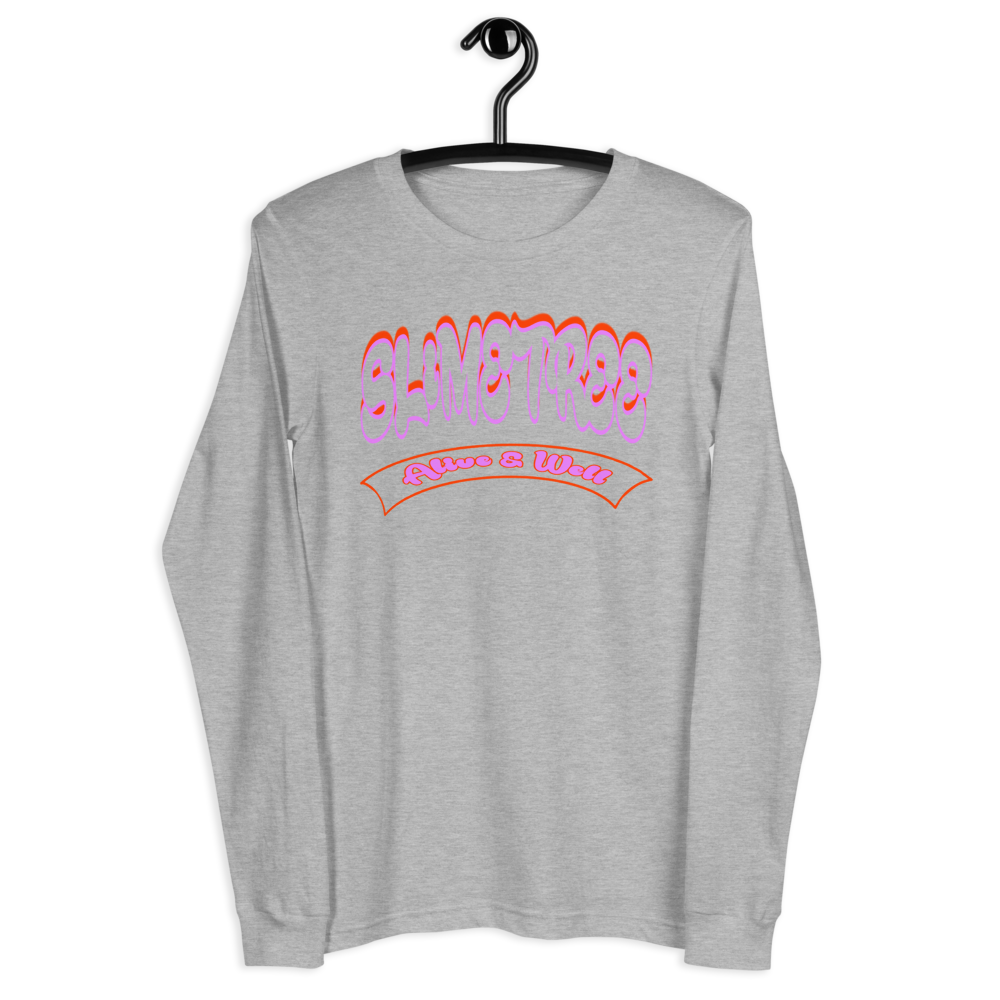 70s “Pink&Red” Unisex Long Sleeve Tee