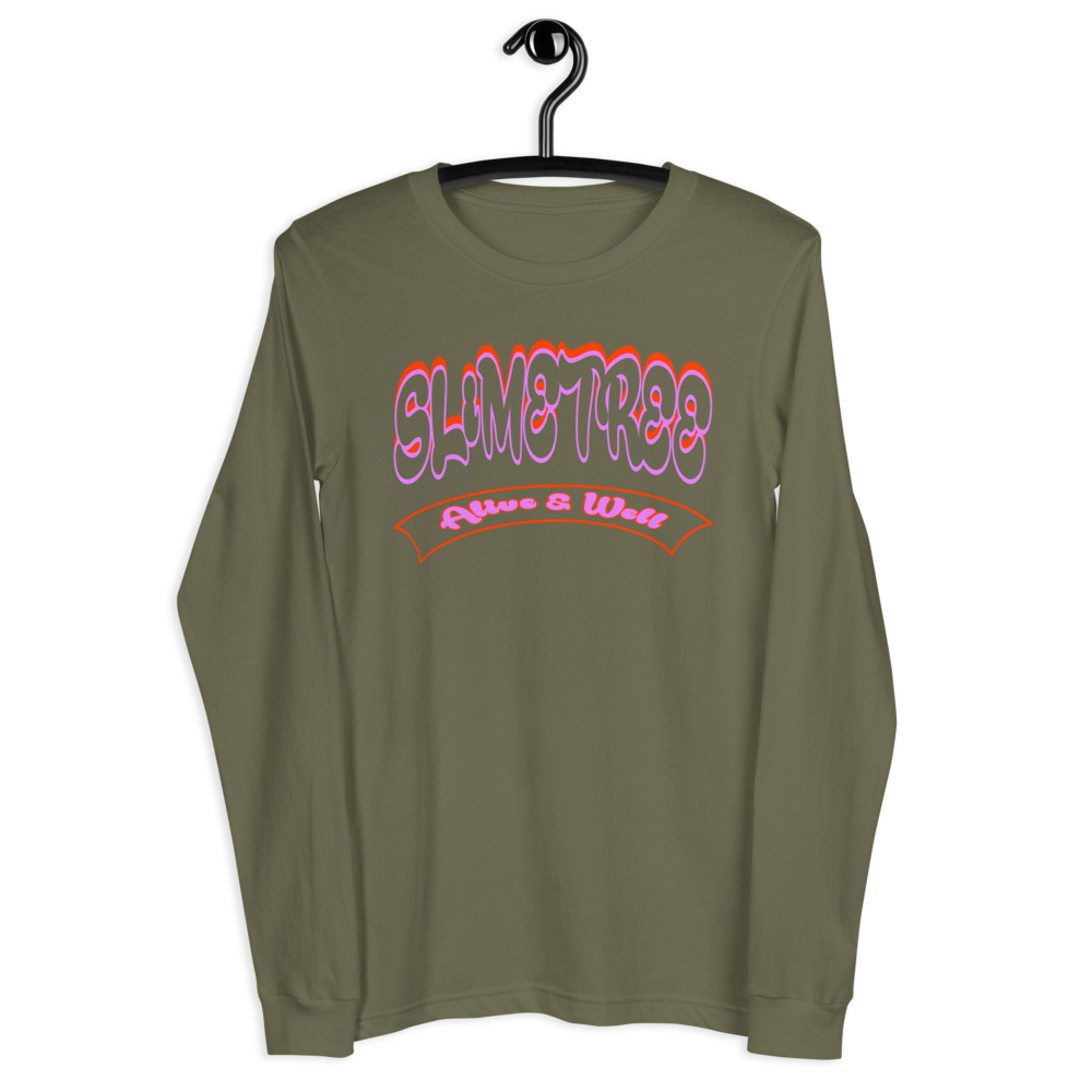 70s “Pink&Red” Unisex Long Sleeve Tee