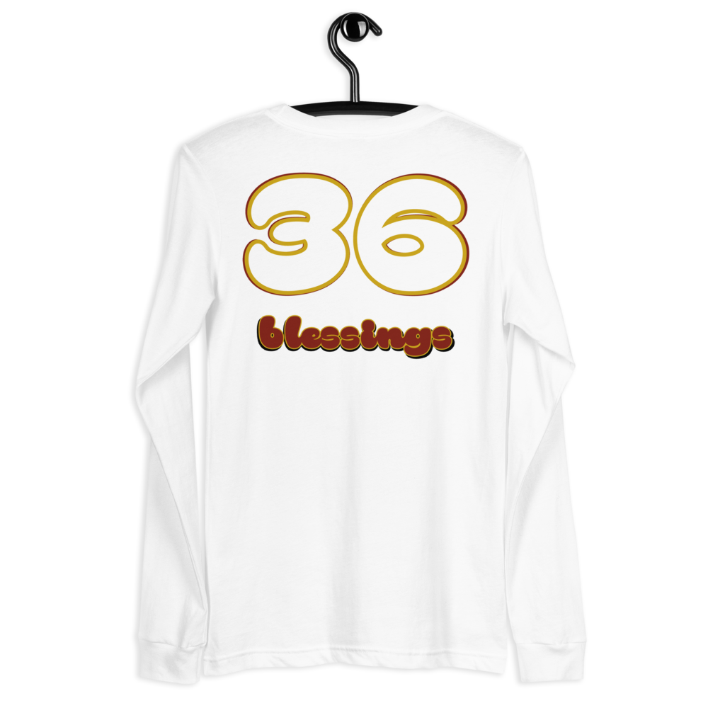 70s “Maroon/Gold” Unisex Long Sleeve Tee