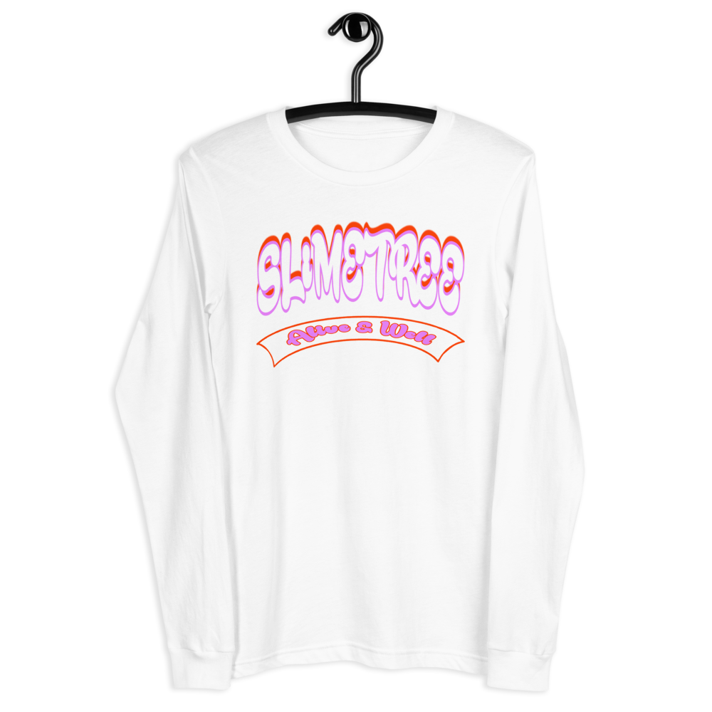 70s “Pink&Red” Unisex Long Sleeve Tee