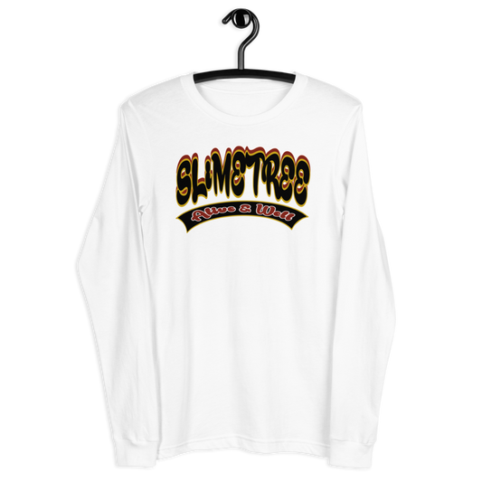 70s “Maroon/BLK/Gld” Unisex Long Sleeve Tee