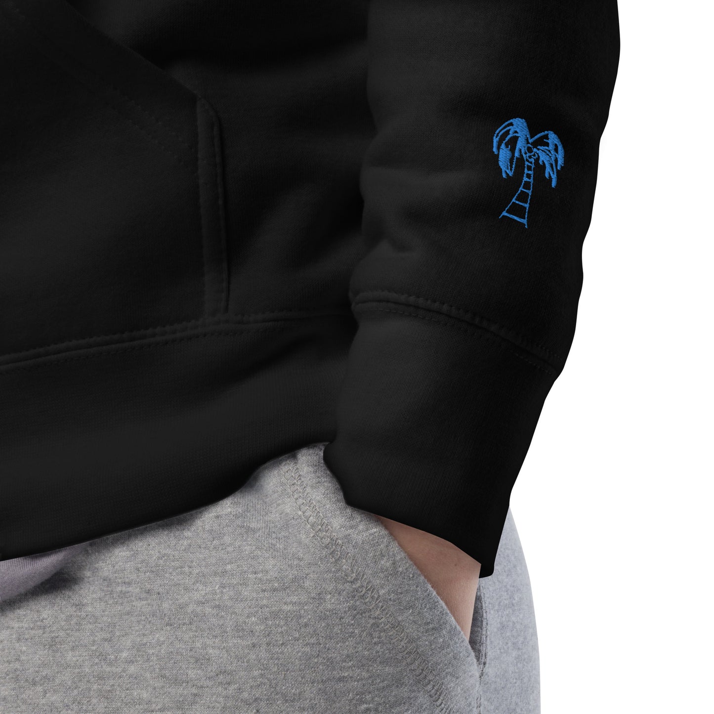 Aqua Racer EMB Unisex Hoodie