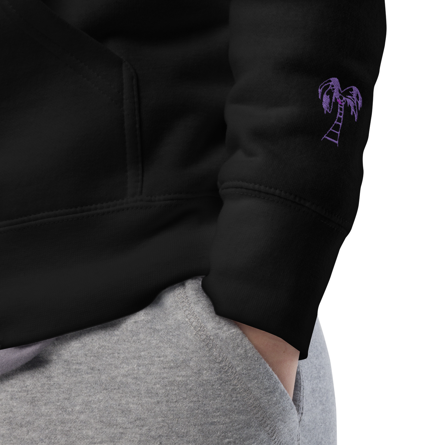 Grape Racer EMB Unisex Hoodie