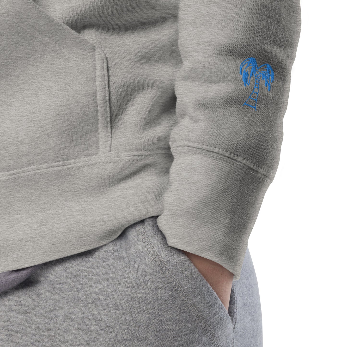 Aqua Racer EMB Unisex Hoodie
