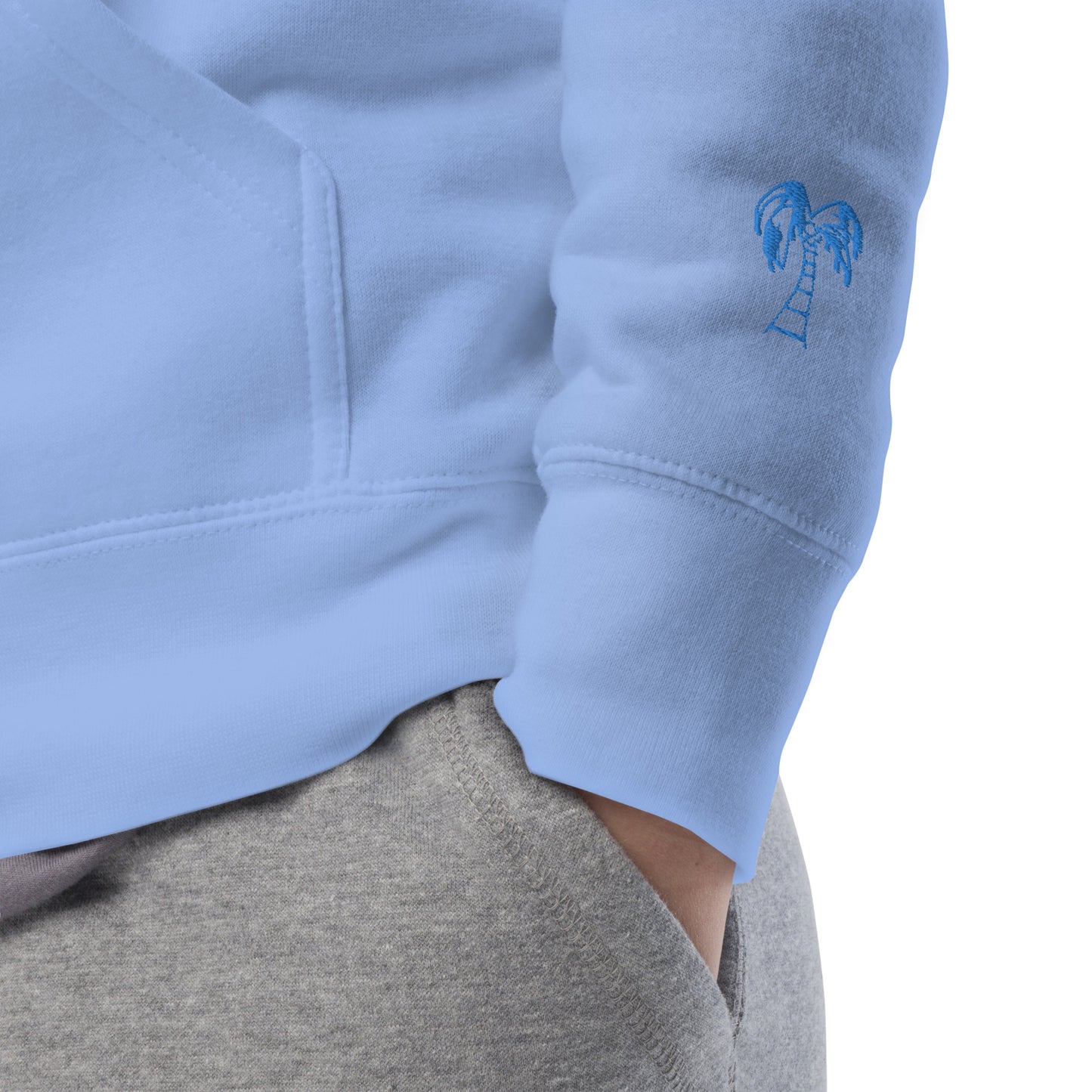 Aqua Racer EMB Unisex Hoodie