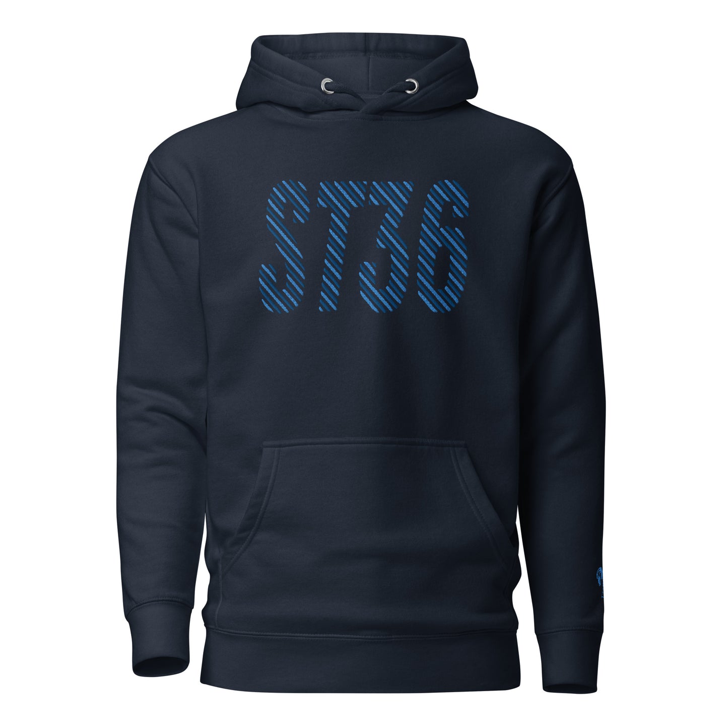 Aqua Racer EMB Unisex Hoodie