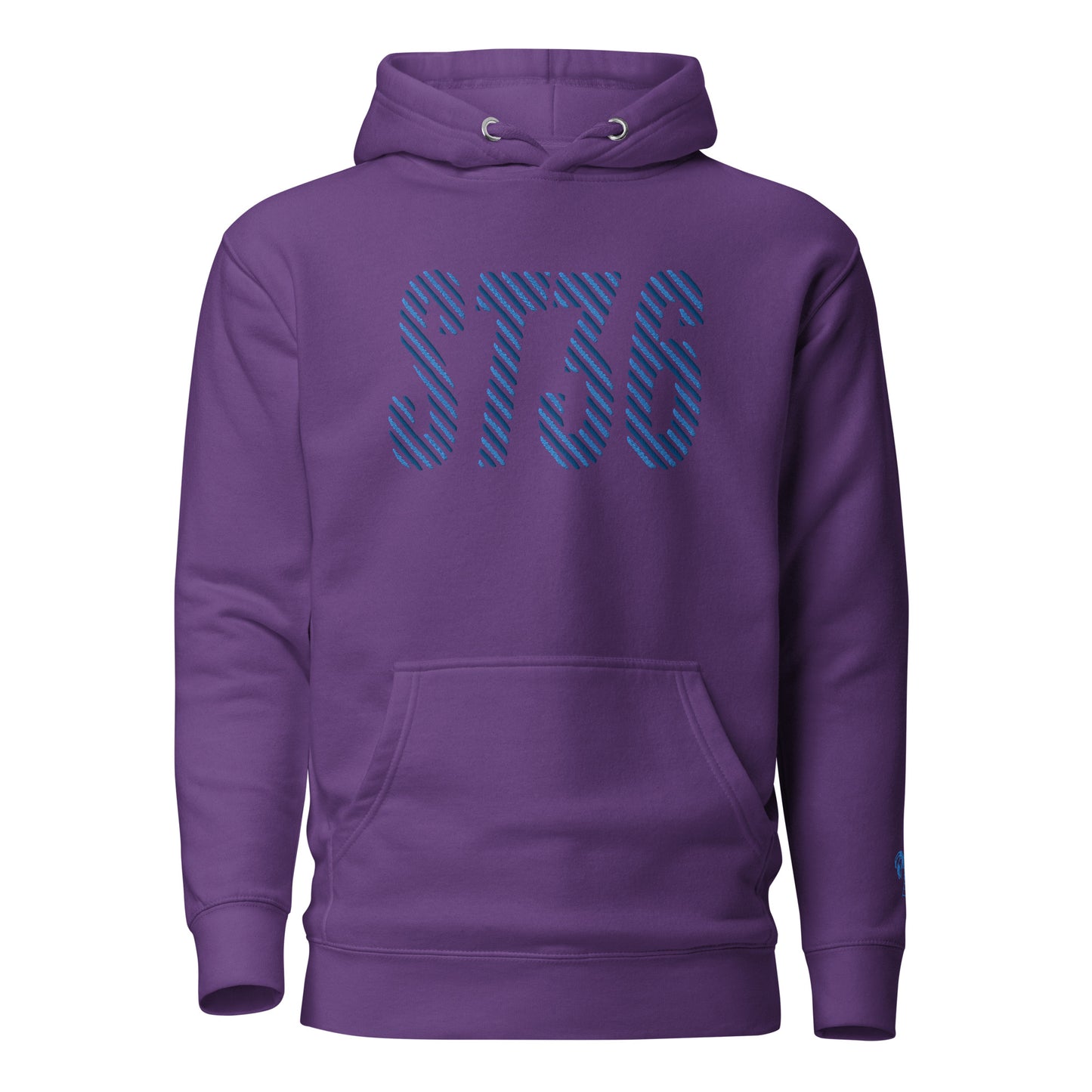Aqua Racer EMB Unisex Hoodie