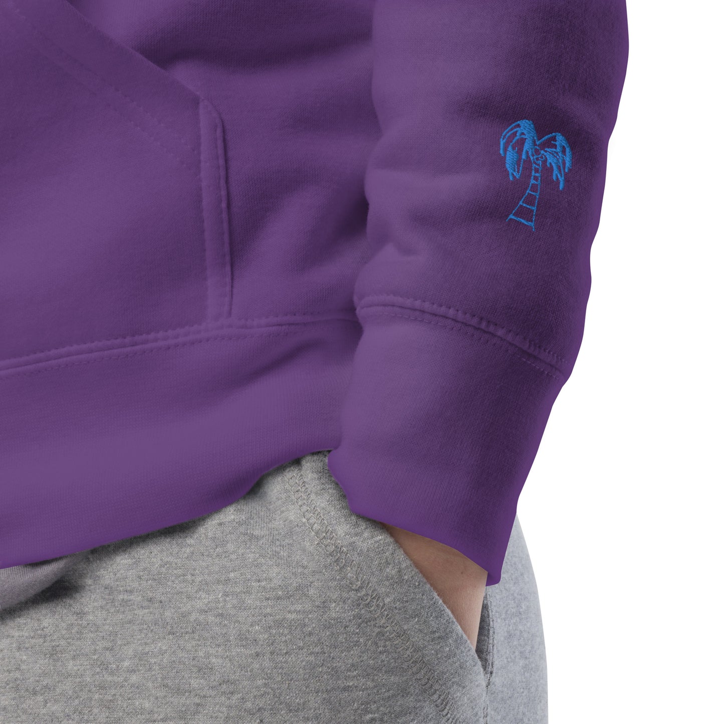 Aqua Racer EMB Unisex Hoodie