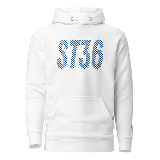 Aqua Racer EMB Unisex Hoodie