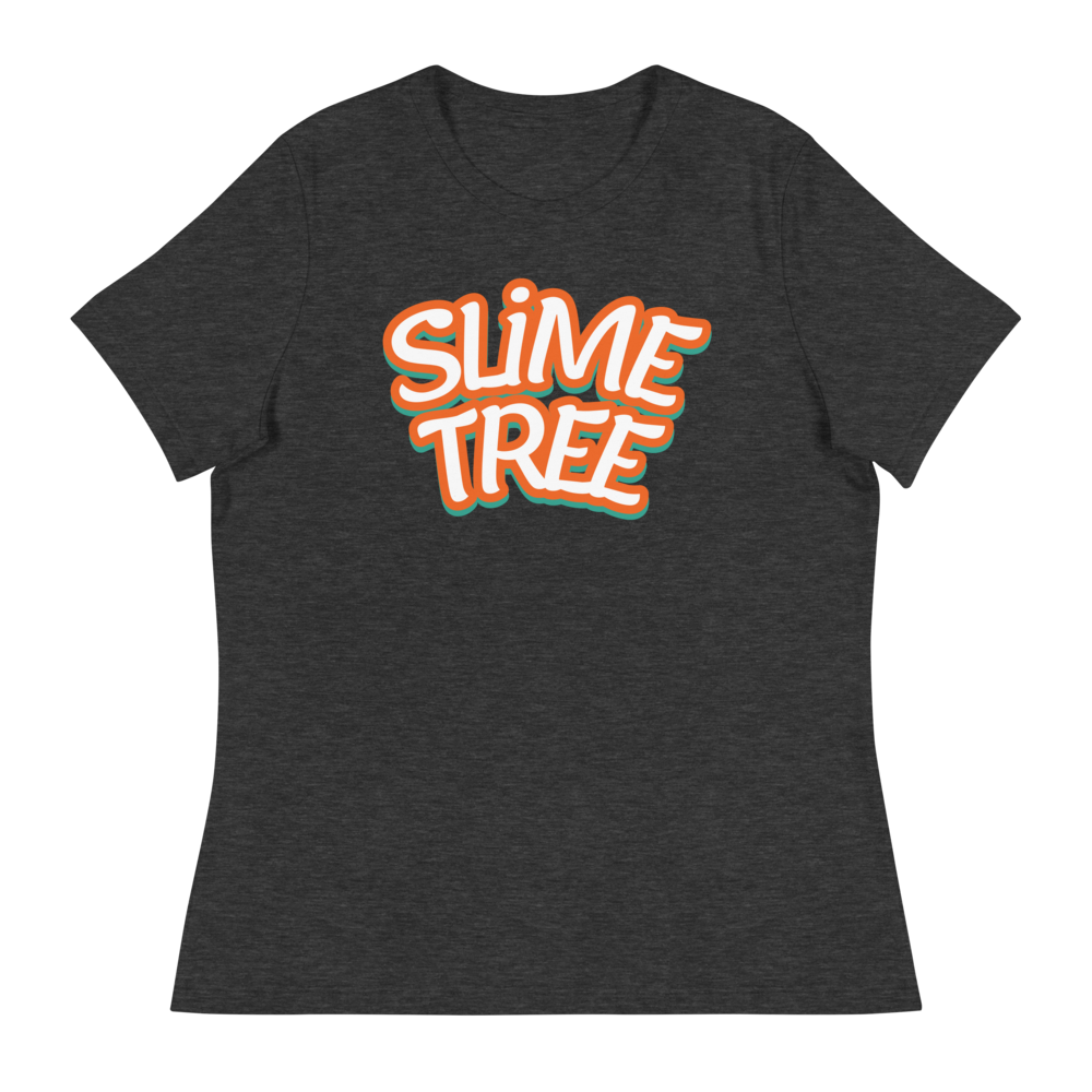 Orange/Teal "STACK" Women's Relaxed T-Shirt