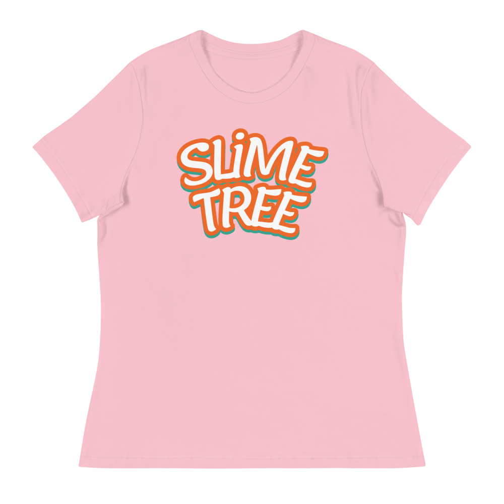 Orange/Teal "STACK" Women's Relaxed T-Shirt