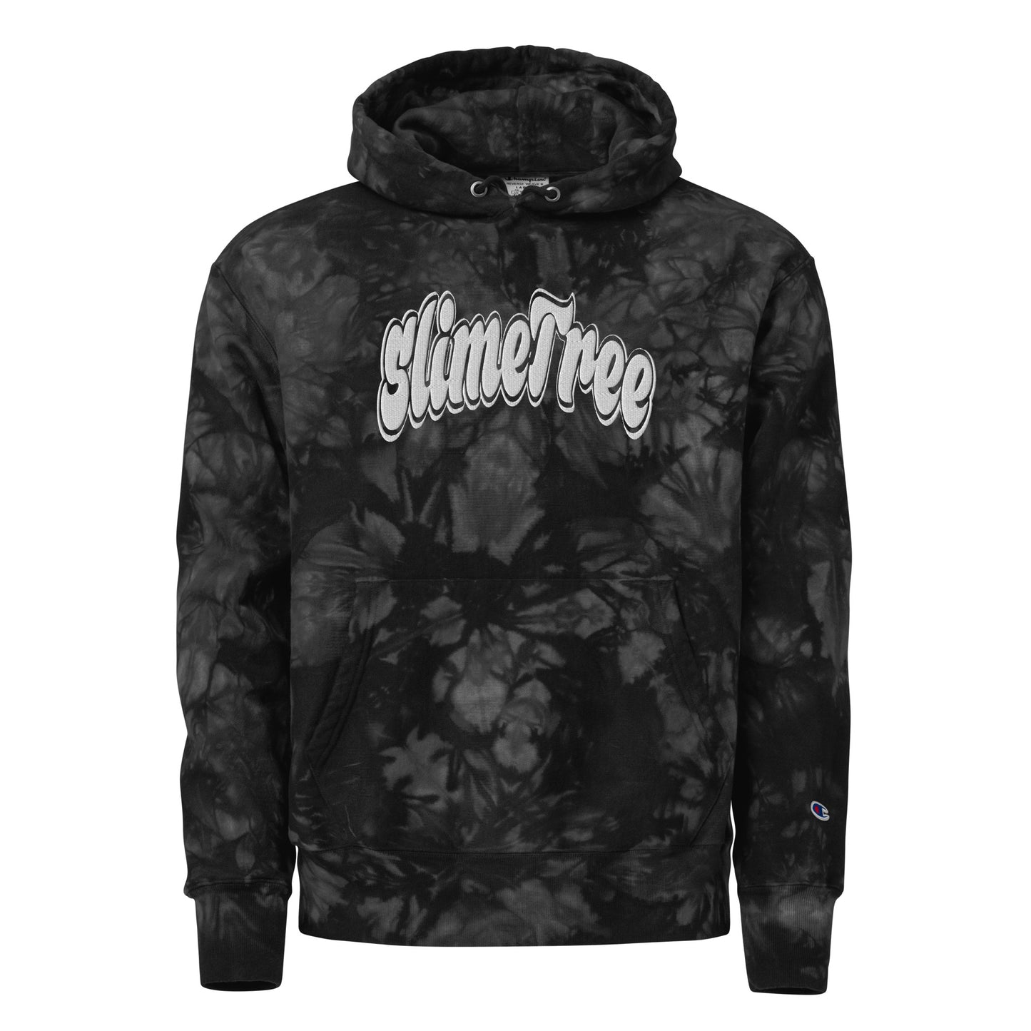 “CURVE 2.0” Big Face Unisex Champion tie-dye hoodie