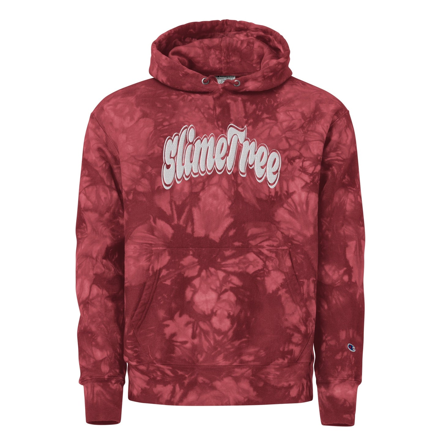 “CURVE 2.0” Big Face Unisex Champion tie-dye hoodie