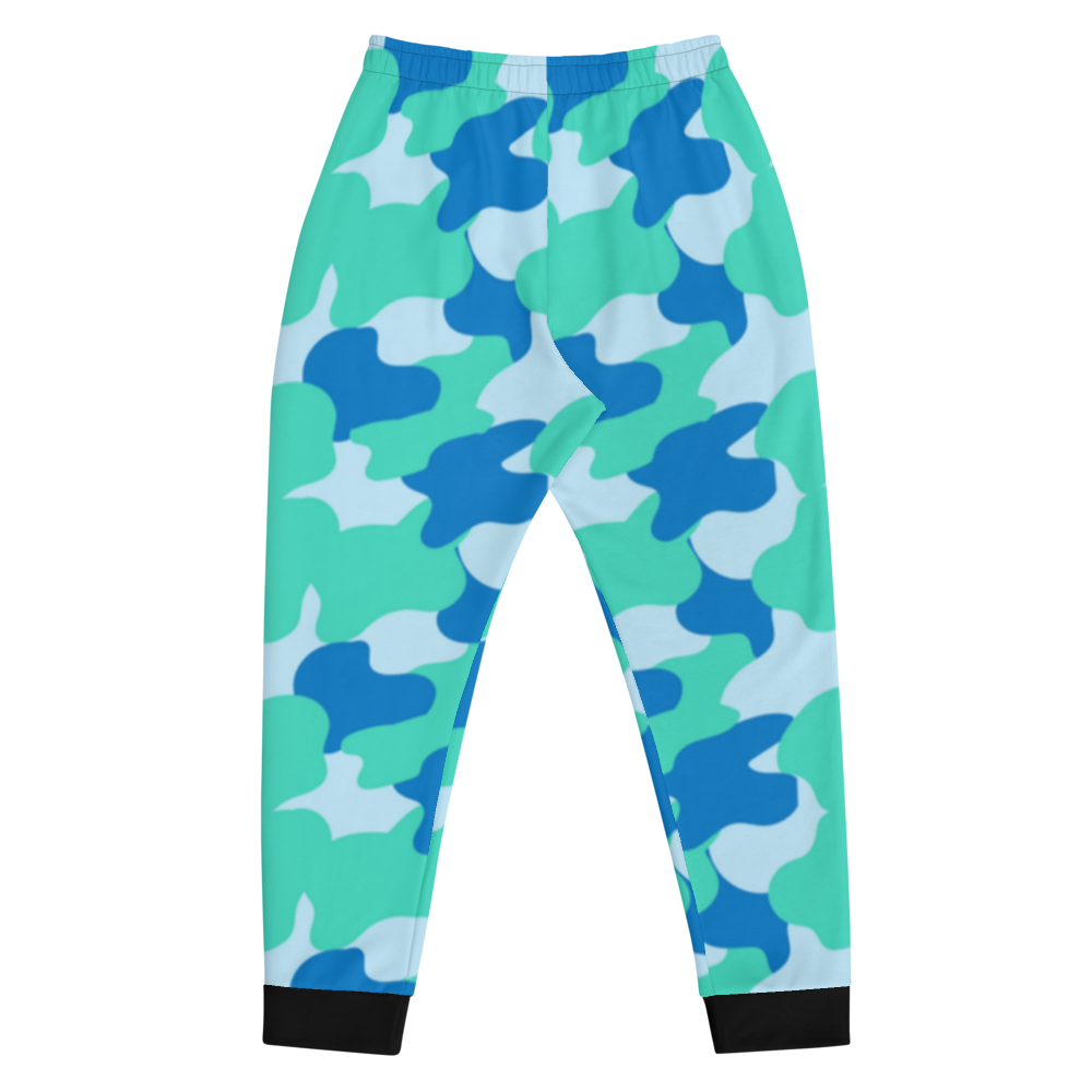 Aqua Camo Men's Joggers