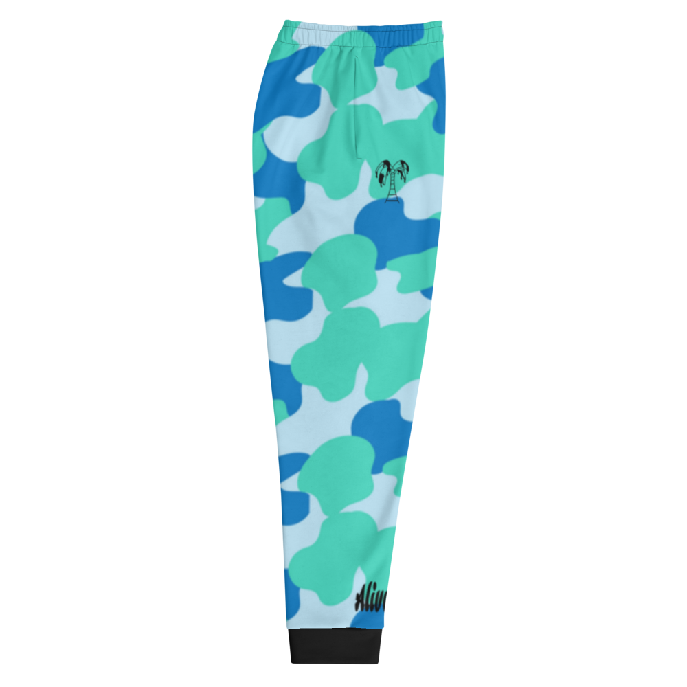 Aqua Camo Men's Joggers