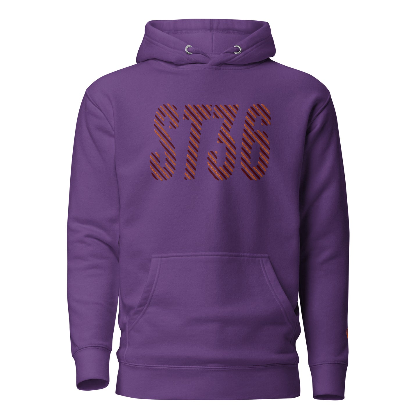 Maroon Racer EMB Unisex Hoodie